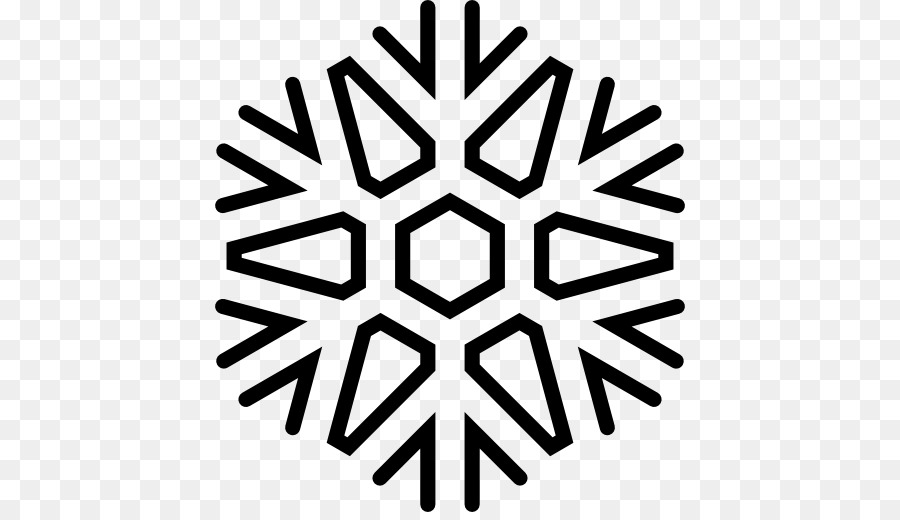 Snowflake Silhouette Crystal - Snow Icon png download - 512*512 - Free Transparent Snowflake png Download.