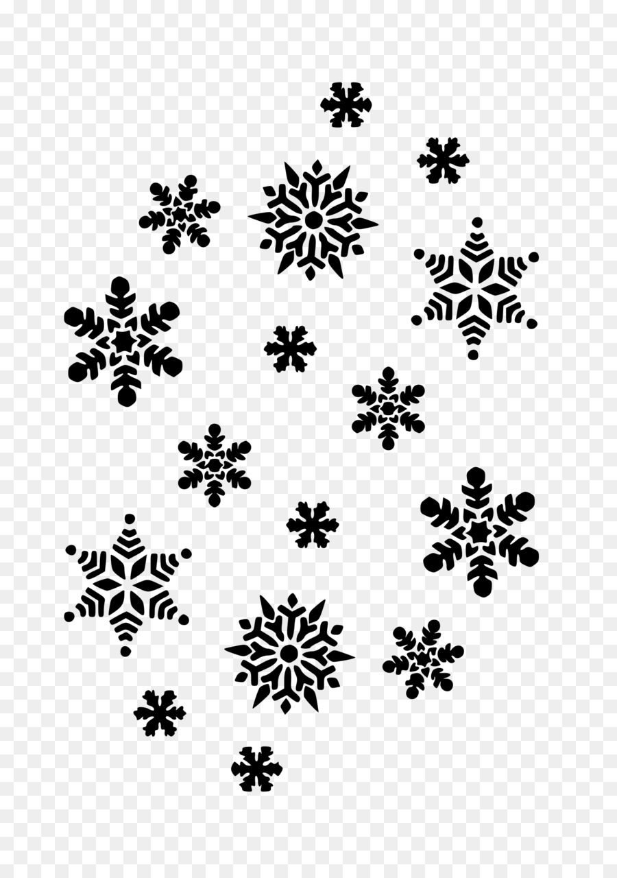 Snowflake Black and white Clip art - snow flakes png download - 1697*2400 - Free Transparent Snowflake png Download.