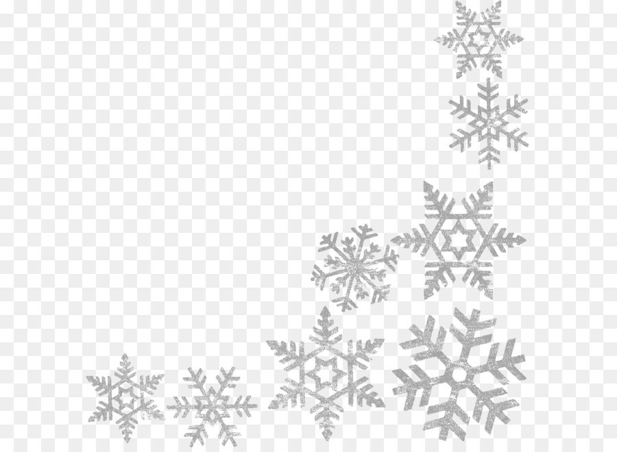 Wells Branch Community Library Central Library Snowflake Clip art - Snowflakes border frame PNG image png download - 992*1000 - Free Transparent Snowflake png Download.