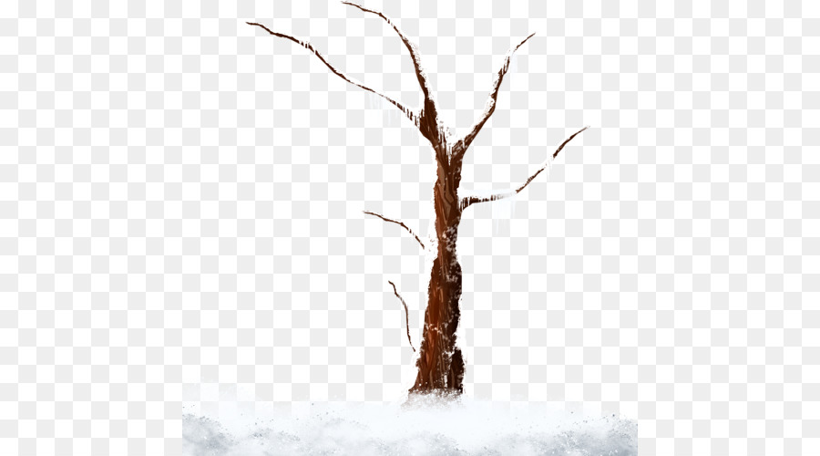 Tree Branch Snow Clip art - tree png download - 500*500 - Free Transparent Tree png Download.