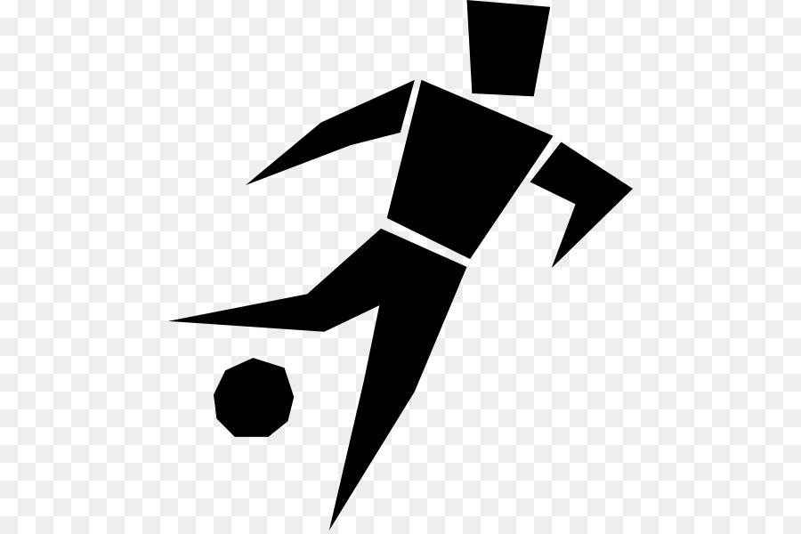 Football player Clip art - Soccer Player Silhouette png download - 522*596 - Free Transparent Football png Download.