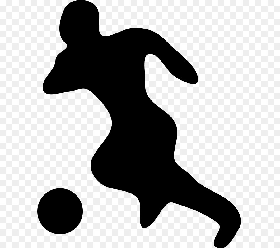 Football player Silhouette Clip art - Soccer Vector png download - 659*800 - Free Transparent Football Player png Download.