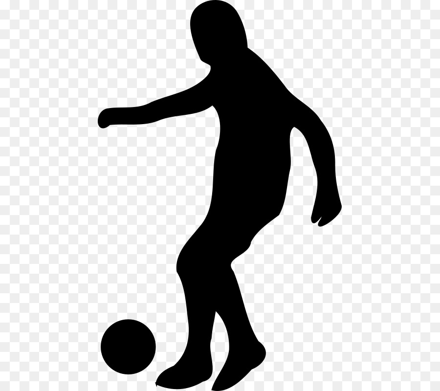 Football player Clip art - Silhouette soccer png download - 499*800 - Free Transparent Football Player png Download.