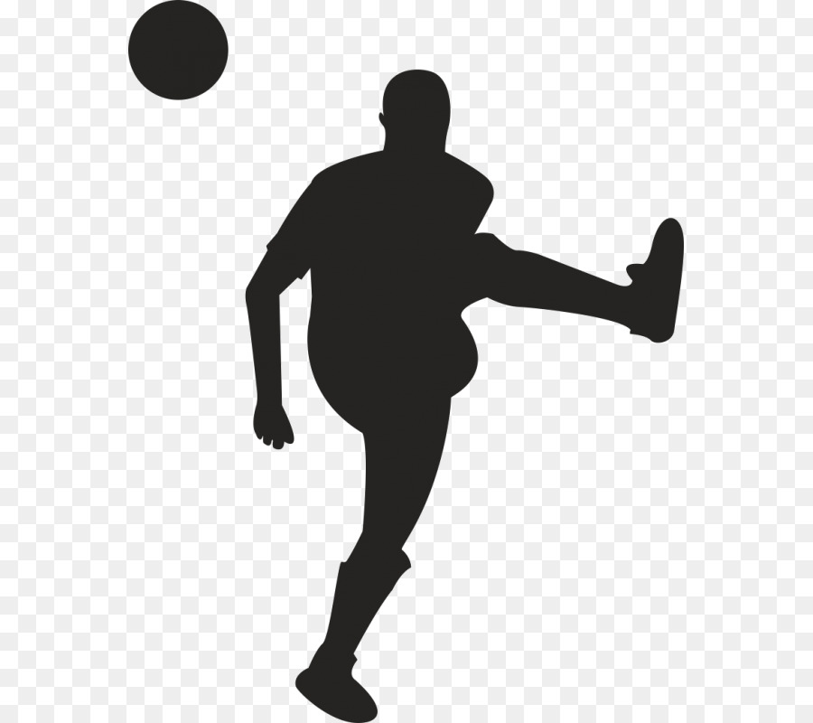 Football player Futsal Silhouette - football png download - 800*800 - Free Transparent Football Player png Download.