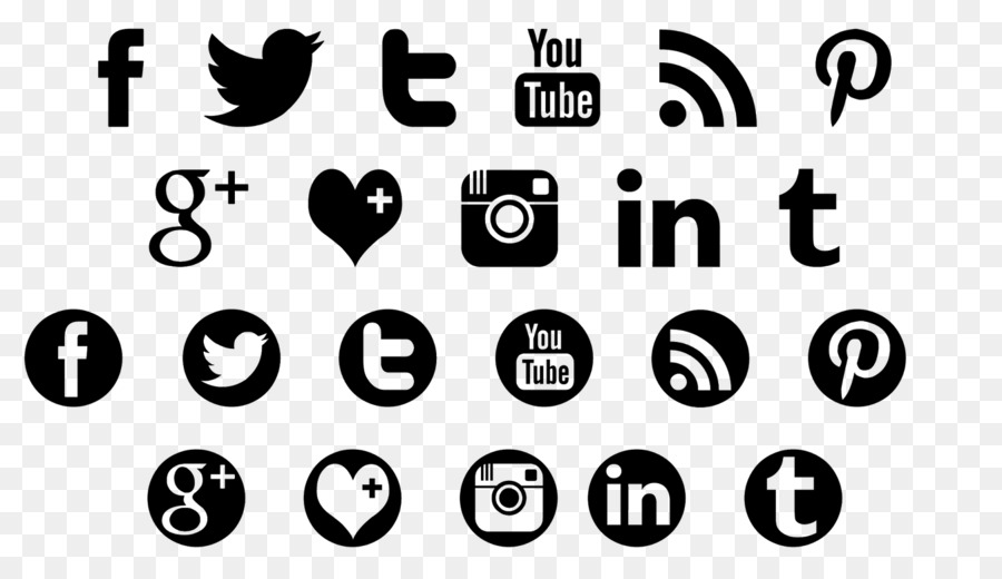 Social media Computer Icons Social networking service Blog - social icons png download - 1600*900 - Free Transparent Social Media png Download.
