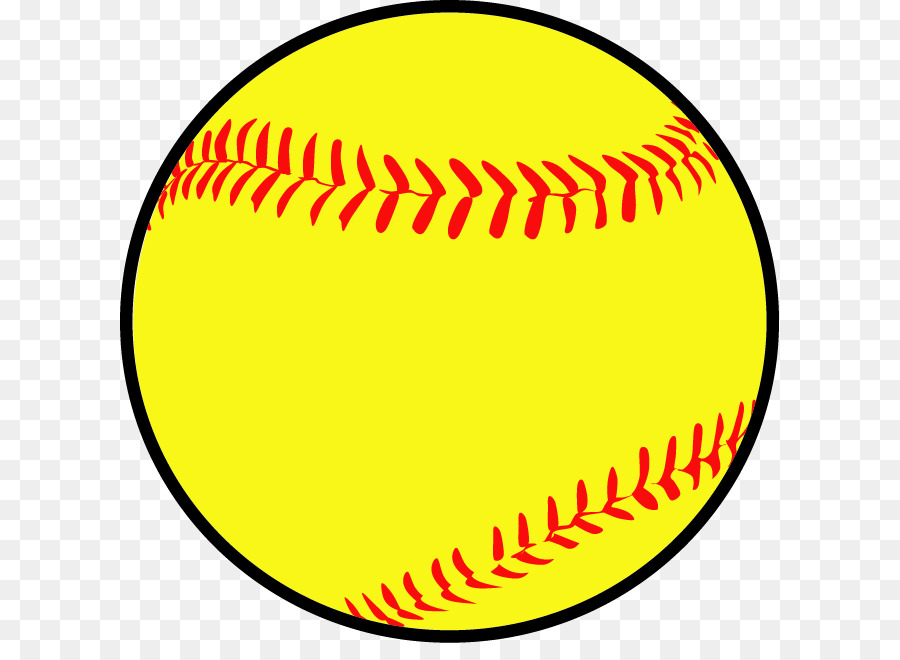 Clip art Softball Scalable Vector Graphics Baseball Portable Network Graphics - softball png softball clipart png download - 659*643 - Free Transparent Softball png Download.
