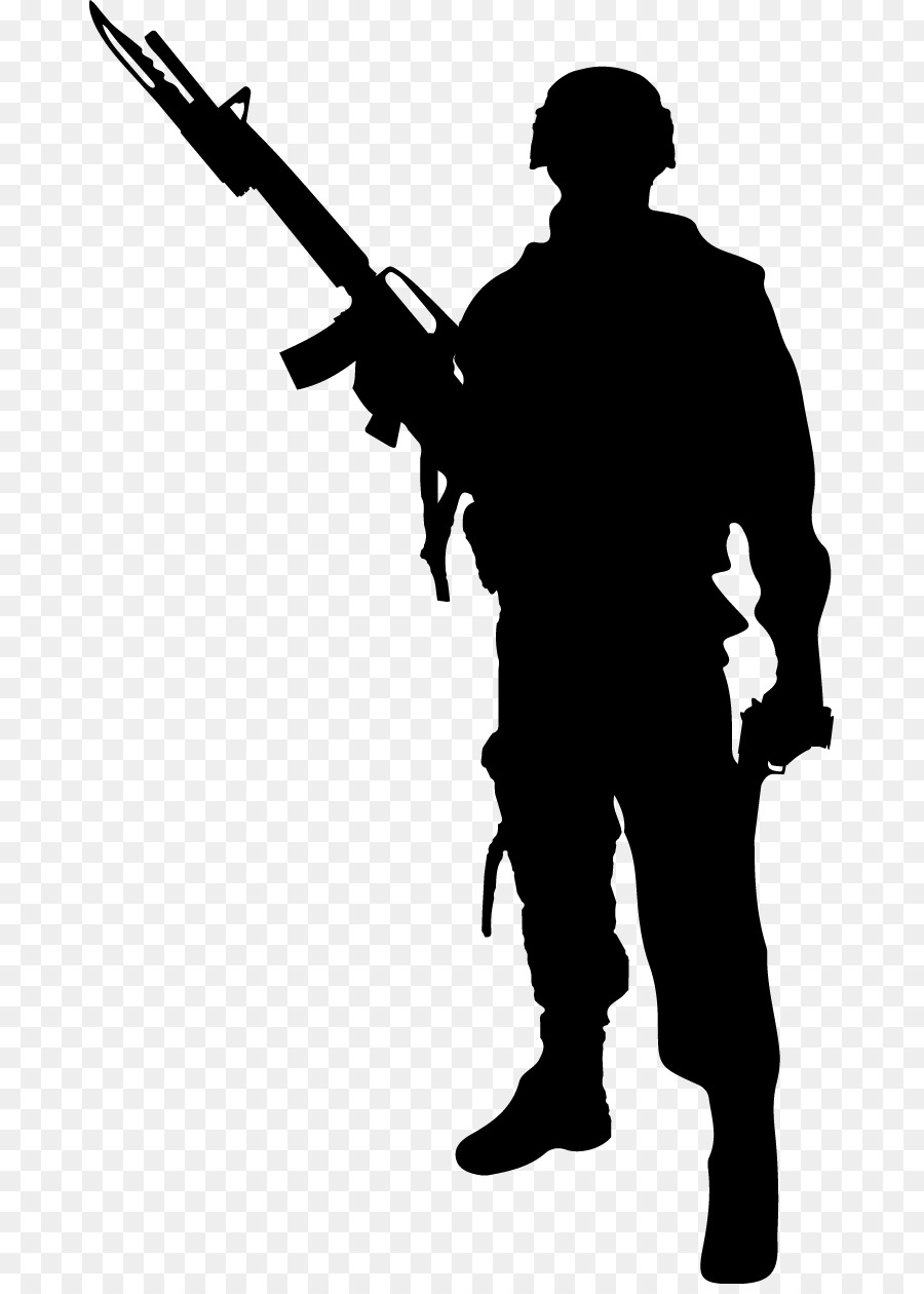Soldier Silhouette Photography Clip art - soldiers png download - 725*1250 - Free Transparent  png Download.