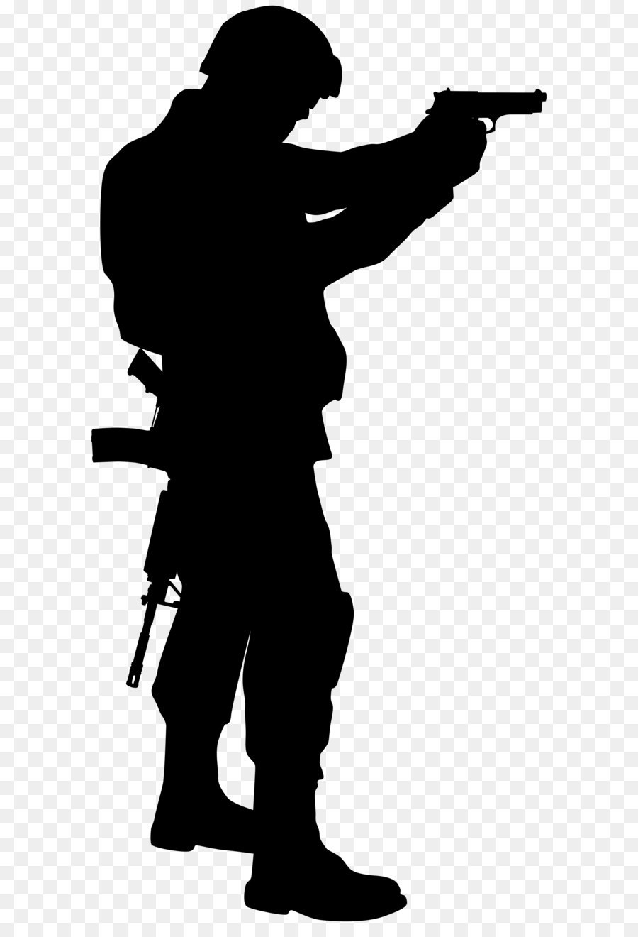 Soldier Silhouette Clip art - Soldier Silhouette Clip Art Image png download - 3981*8000 - Free Transparent Soldier png Download.