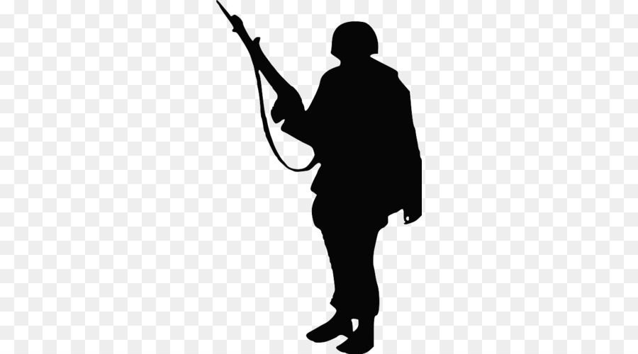 Soldier Silhouette Clip art - Soldier png download - 500*500 - Free Transparent Soldier png Download.