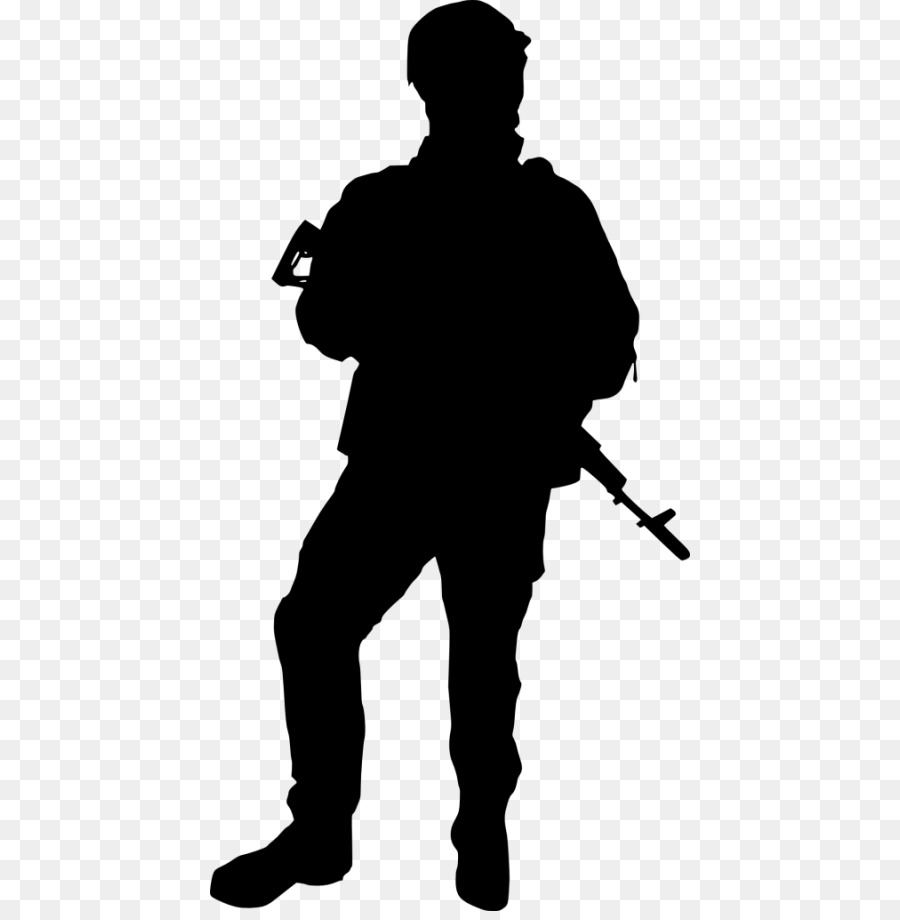 Soldier Silhouette Clip art - Soldier png download - 480*911 - Free Transparent Soldier png Download.