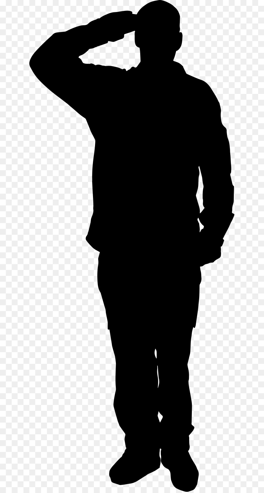 Soldier Veteran Silhouette Army Clip art - Soldier png download - 700*1676 - Free Transparent Soldier png Download.