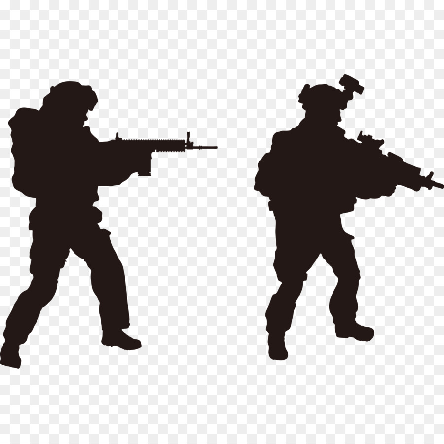 Soldier Silhouette Royalty-free Military - Interpol silhouette material png download - 1181*1181 - Free Transparent  png Download.