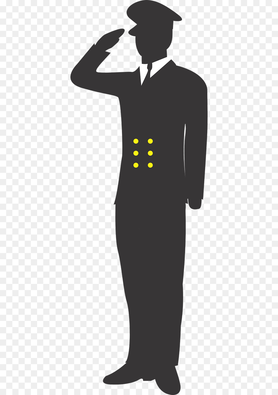 Sailor Salute Soldier Military personnel Clip art - Soldier png download - 640*1280 - Free Transparent Sailor png Download.