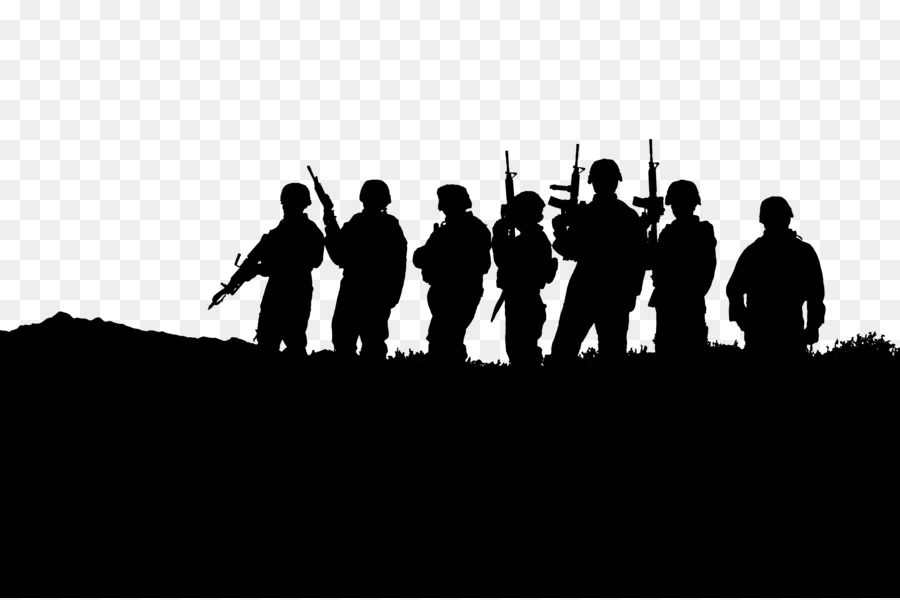 United States Military Soldier Sticker Veteran - Soldier Silhouette Cliparts png download - 3859*2563 - Free Transparent United States png Download.