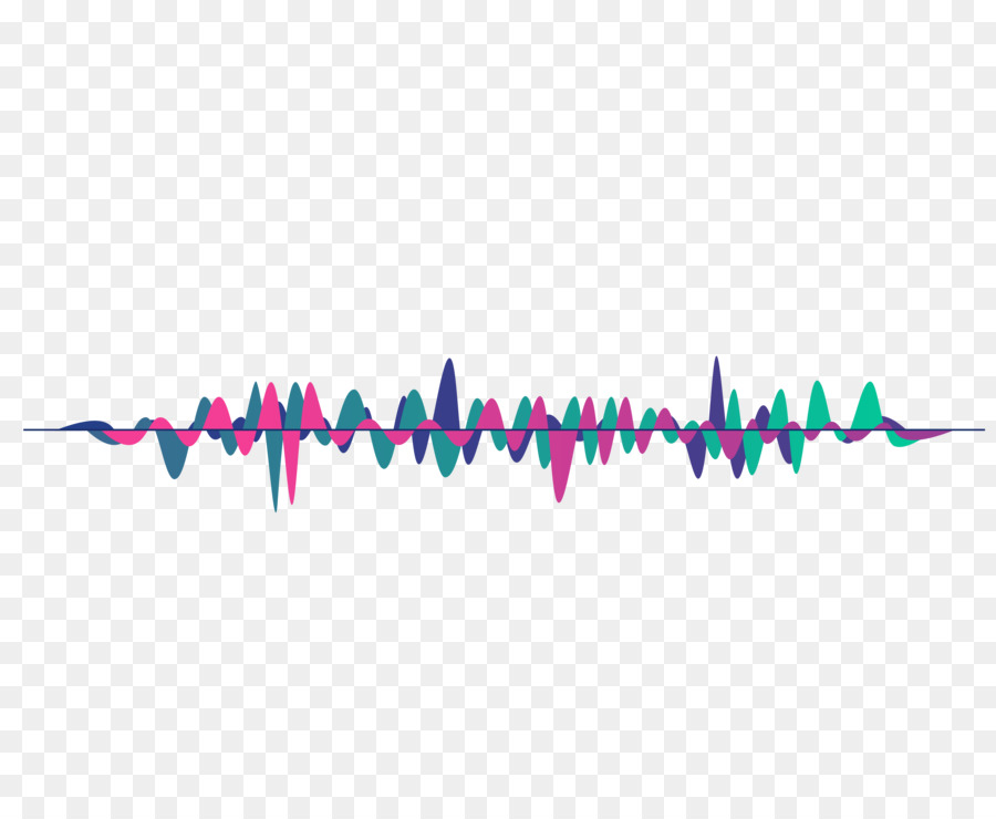 Sound - Vector psychedelic sound wave curve PNG picture png download - 4583*3750 - Free Transparent  png Download.