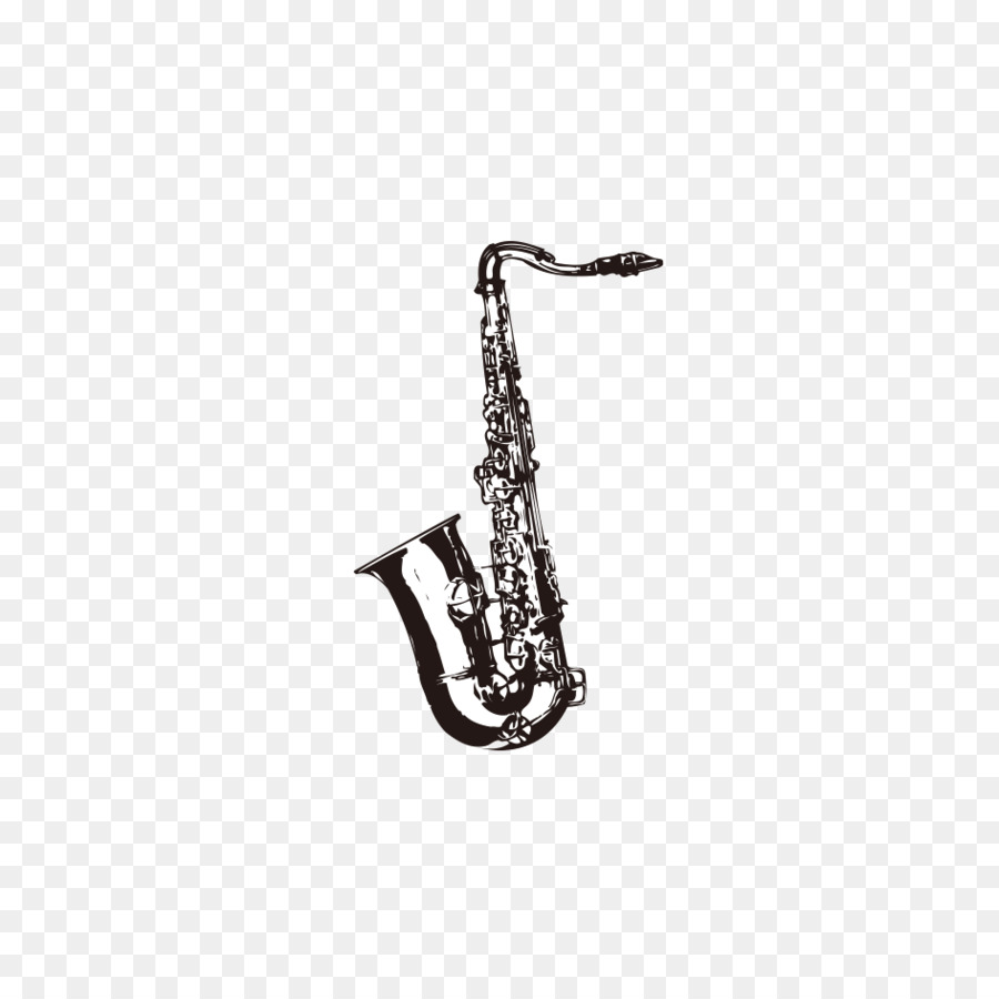 Tuba Musical instrument Sousaphone Clip art - Black and white saxophone png download - 945*945 - Free Transparent  png Download.