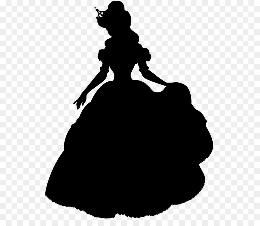 princess belle silhouette