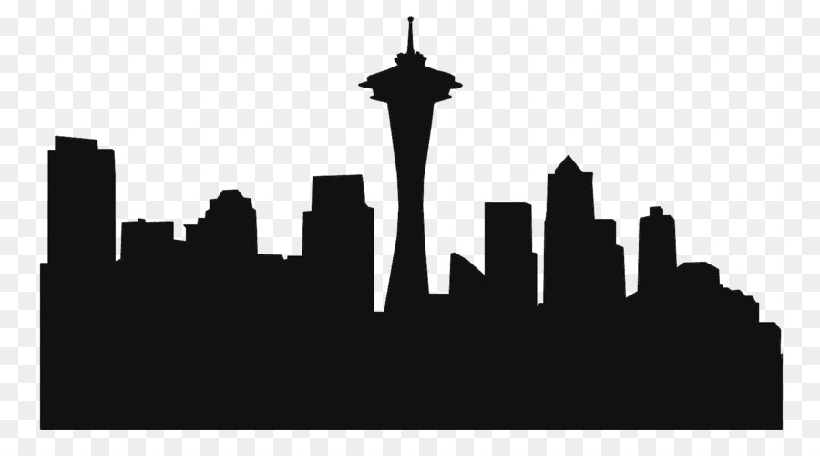 Space Needle Seattle Seahawks Skyline Silhouette Clip art - CITY png download - 1496*806 - Free Transparent Space Needle png Download.