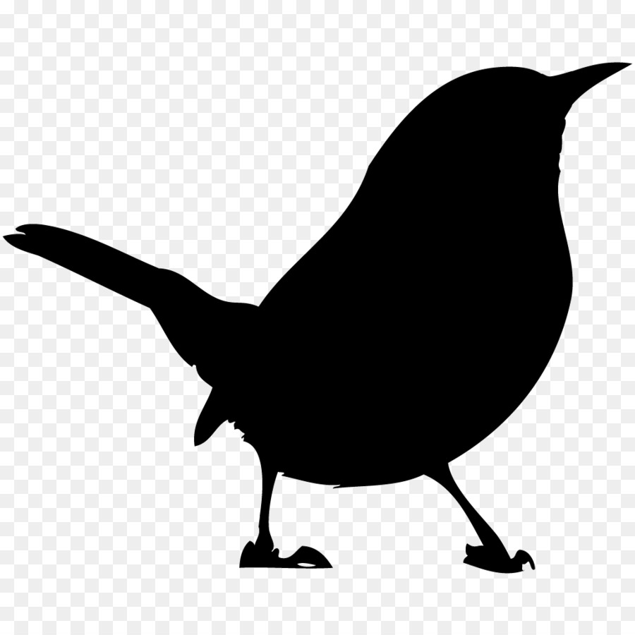 House wren Bird Domestic canary Silhouette - Hawkeye png download - 1024*1024 - Free Transparent Wren png Download.