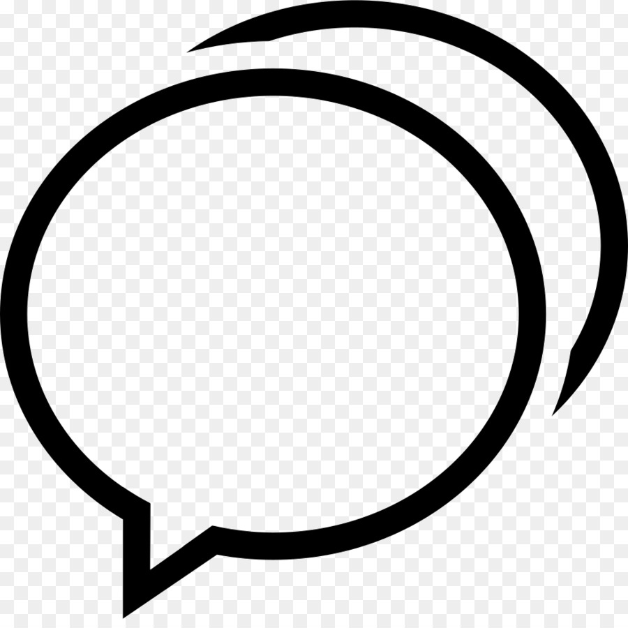Black and white - SPEECH BUBBLE png download - 980*966 - Free Transparent Black And White png Download.