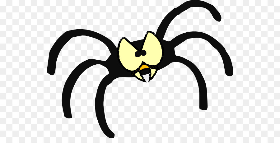 Scary Spiders Spider web Clip art - Scary Spider Cliparts png download - 600*445 - Free Transparent Spider png Download.