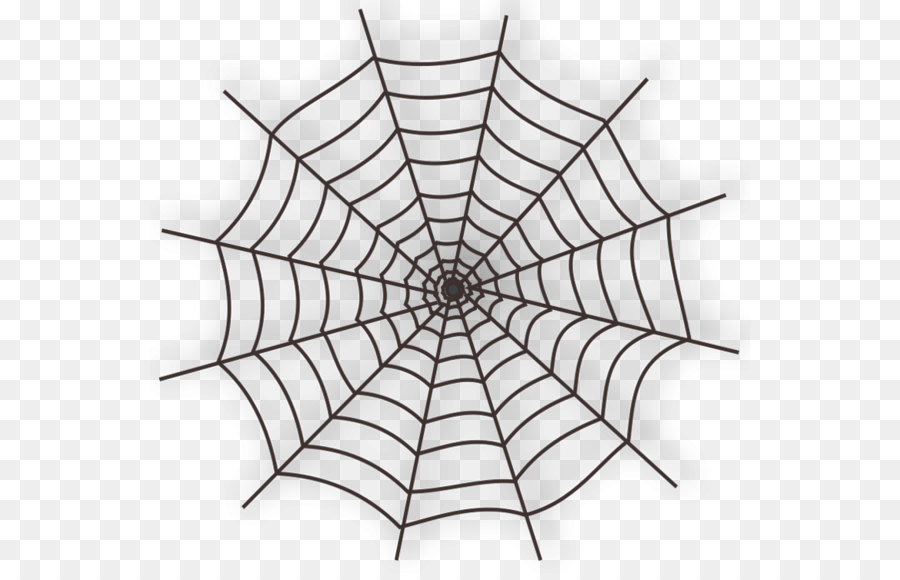 Spider web Cartoon Clip art - Halloween cobwebs png download - 600*573 - Free Transparent Spider png Download.