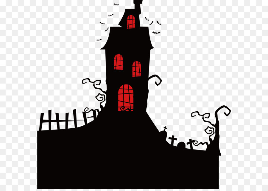 Halloween - Halloween spooky Castle png download - 2949*2876 - Free Transparent Graphic Design png Download.