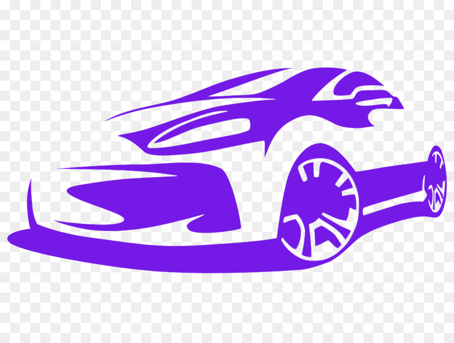 Sports car Car tuning Silhouette - Purple car HD buckle material png download - 1000*750 - Free Transparent Car png Download.