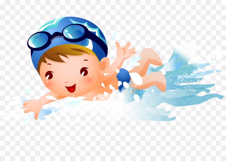 Swimming Child Clip art - sports clipart png download - 2555*1807 - Free Transparent Swimming png Download.