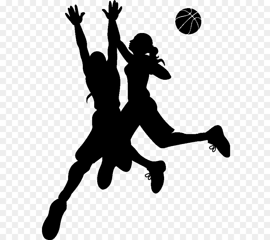 Wall decal Silhouette Basketball Sport Sticker - Silhouette png download - 800*800 - Free Transparent Wall Decal png Download.