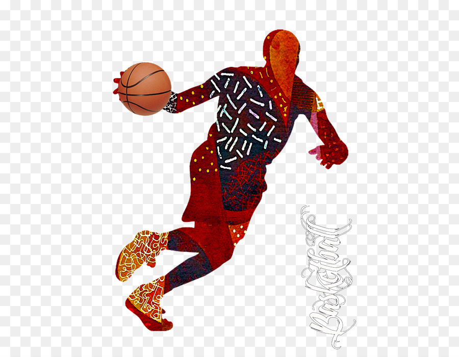 Basketball Sport Wall decal Silhouette - basketball clothes png download - 525*700 - Free Transparent Basketball png Download.