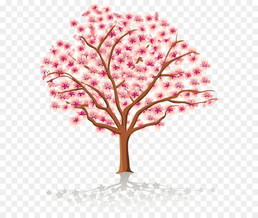 Spring Tree Blossom Clip art - Transparent Spring Tree PNG Clipart png download - 5157*5974 - Free Transparent Tree png Download.