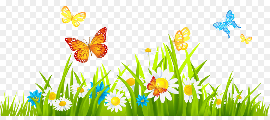 Flower Free content Spring Clip art - Flower Garden Cliparts png download - 3400*1463 - Free Transparent Flower png Download.