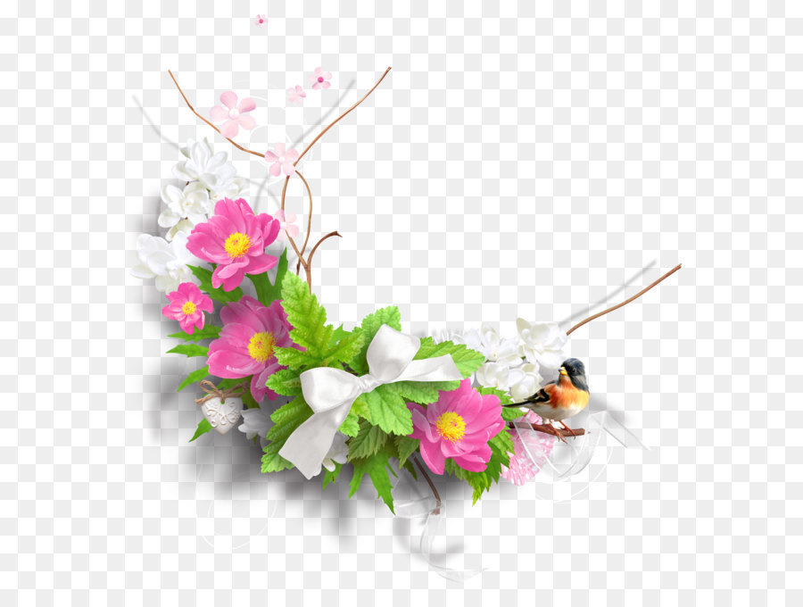 Flower Clip art - Spring Decoration PNG Clipart Picture png download - 3365*3454 - Free Transparent Flower png Download.