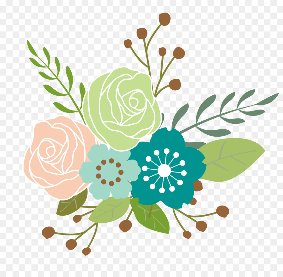 Spring Flower Clip art - Spring flower png download - 2800*2729 - Free Transparent Spring png Download.