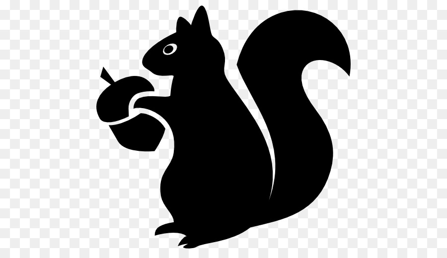 Squirrel Silhouette Clip art - squirrel png download - 512*512 - Free Transparent Squirrel png Download.