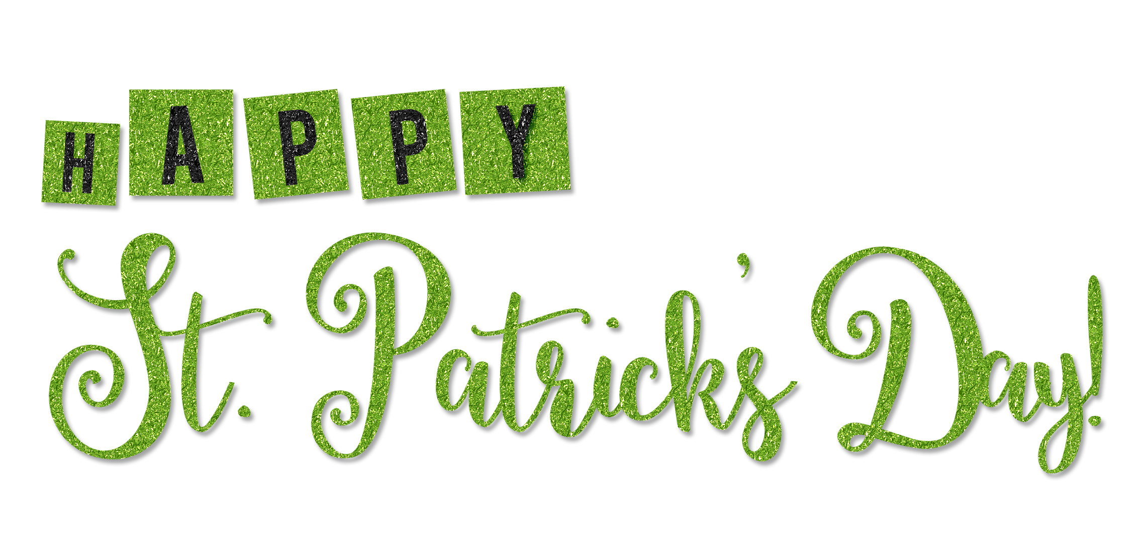 parents night out st patricks day clipart