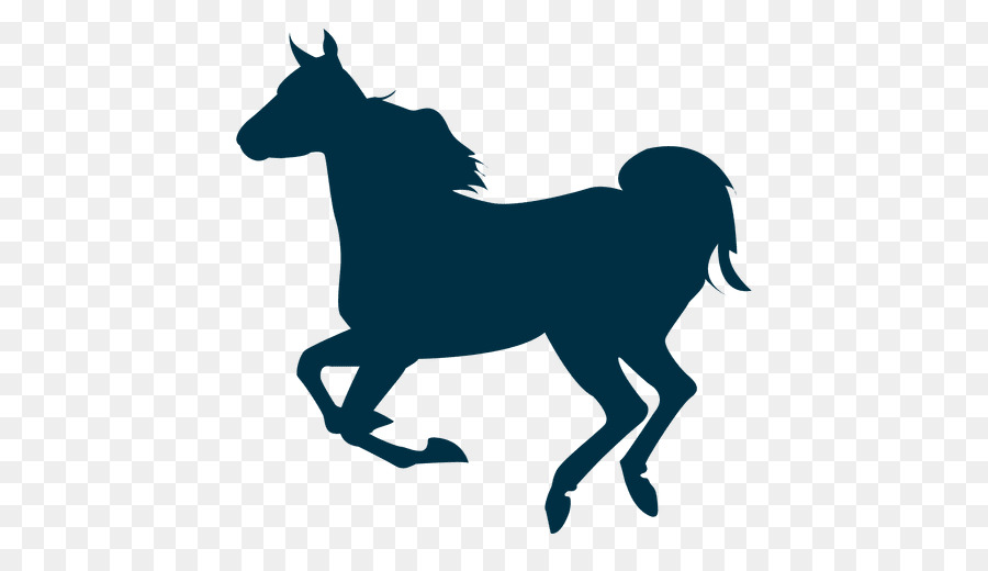 Mustang Gallop Pony Stallion Silhouette - mustang png download - 512*512 - Free Transparent Mustang png Download.