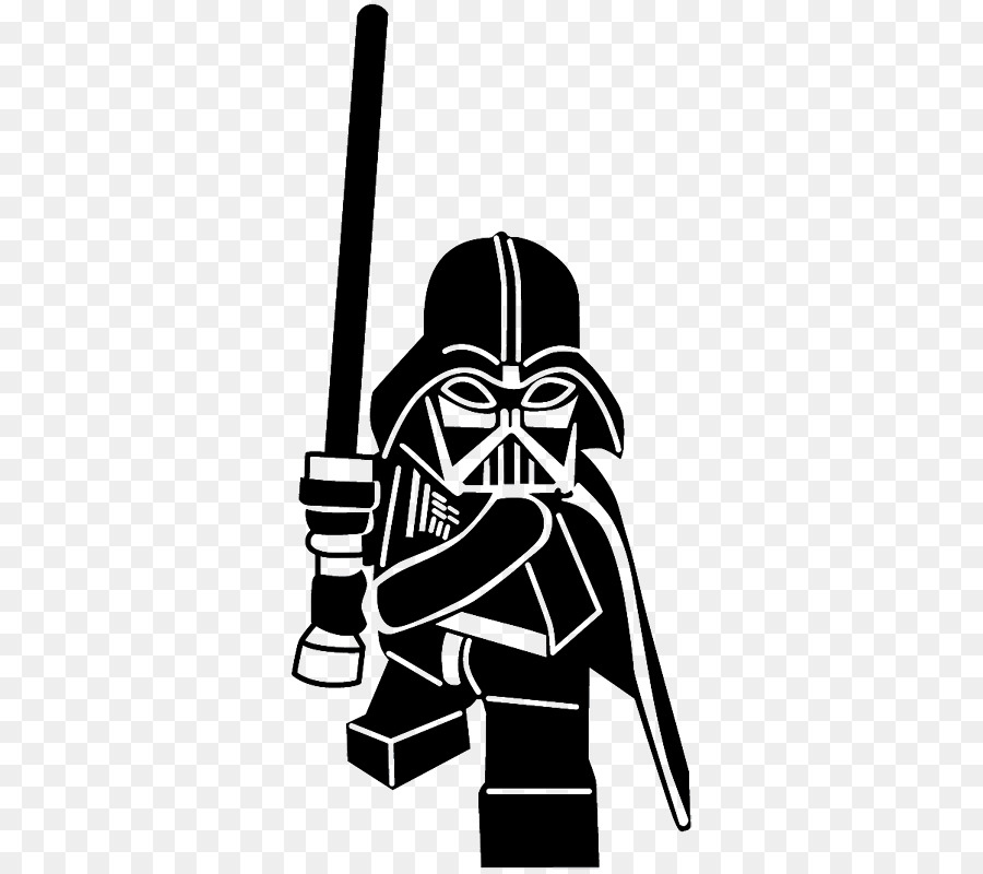 Anakin Skywalker Stormtrooper Lego Star Wars Wall decal - Silhouette Cameo Projects png download - 374*798 - Free Transparent Anakin Skywalker png Download.