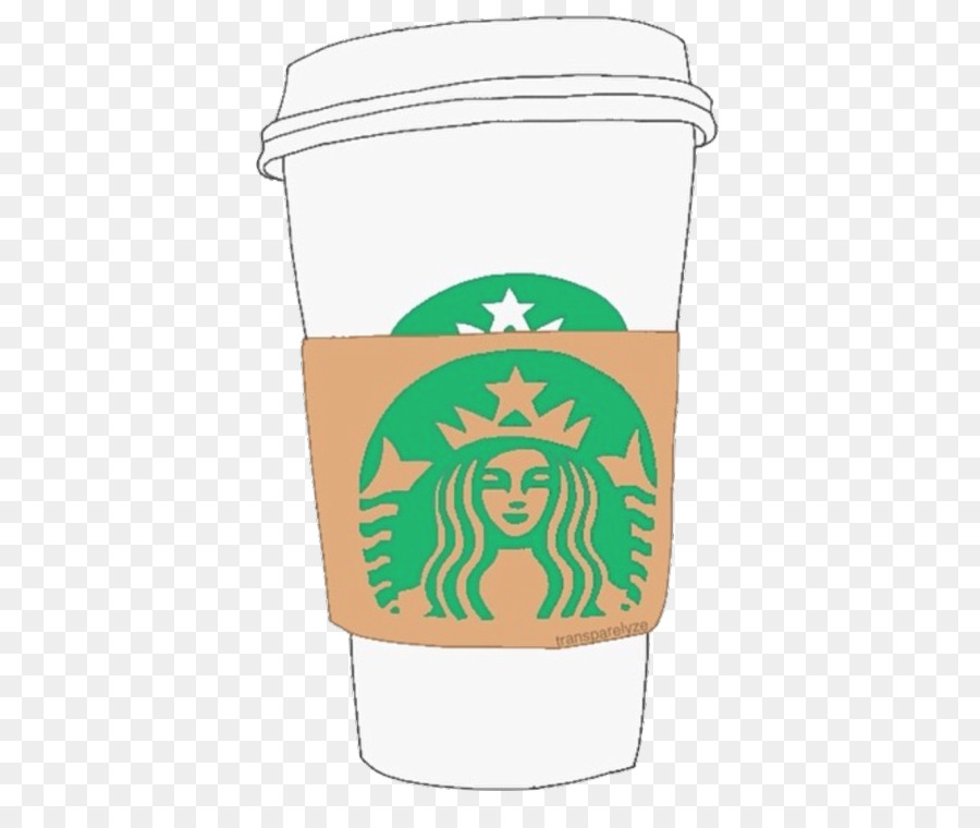 Clip Arts Related To : Coffee Latte Tea Starbucks - Watercolor Starbucks pn...