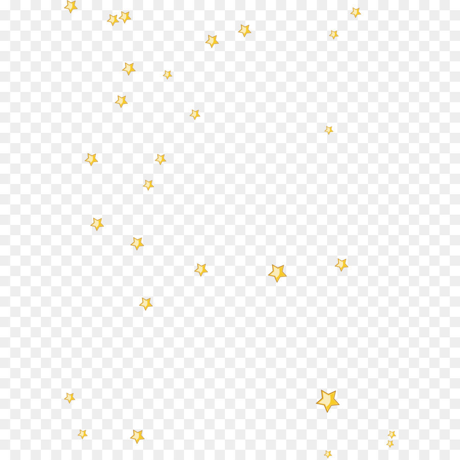 Yellow floating stars png download - 1500*2071 - Free Transparent Drawing png Download.
