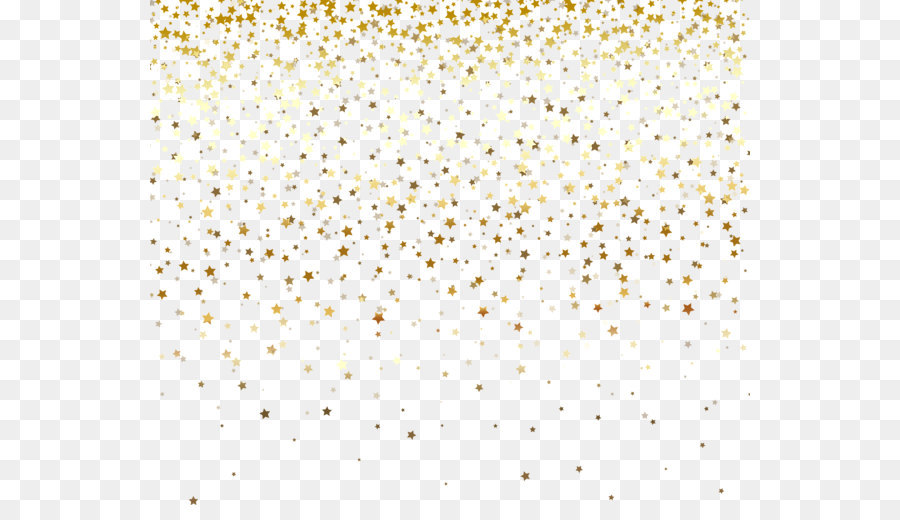 White Pattern - Gold stars falling png download - 600*505 - Free Transparent Star png Download.