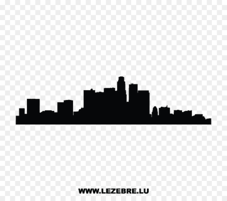 Los Angeles New York City Skyline Wall decal Poster - los angeles png download - 800*800 - Free Transparent Los Angeles png Download.