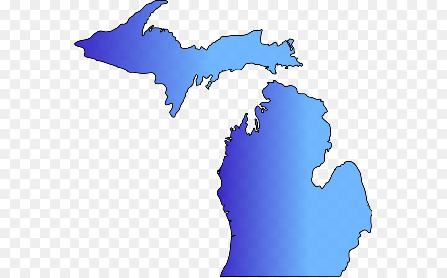 Michigan Map Clip art - map png download - 600*557 - Free Transparent Michigan png Download.