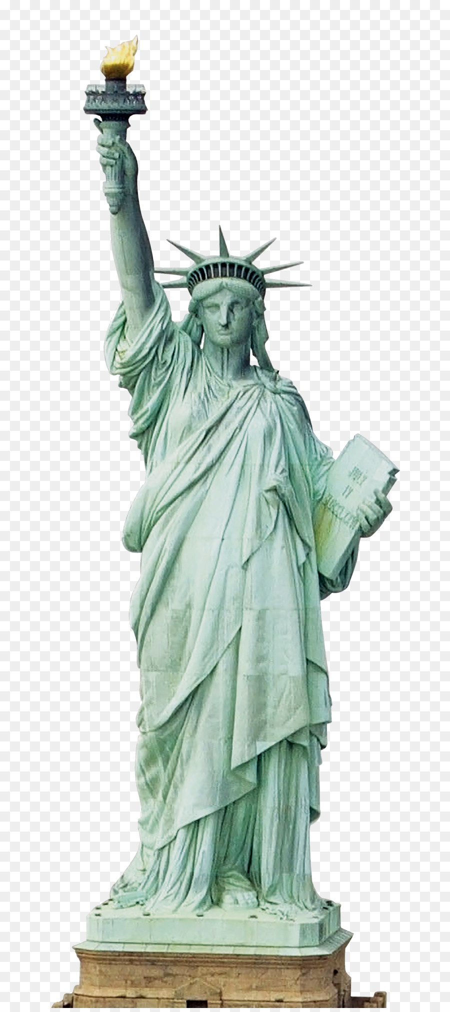 Statue of Liberty New York Harbor Staten Island Ferry Colossus of Rhodes The New Colossus - Statue of Liberty Transparent Background png download - 1846*4127 - Free Transparent Statue Of Liberty png Download.