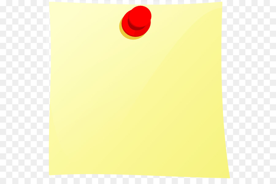 Post-it note Paper Clip art - Sticky note PNG png download - 600*587 - Free Transparent Post It Note png Download.