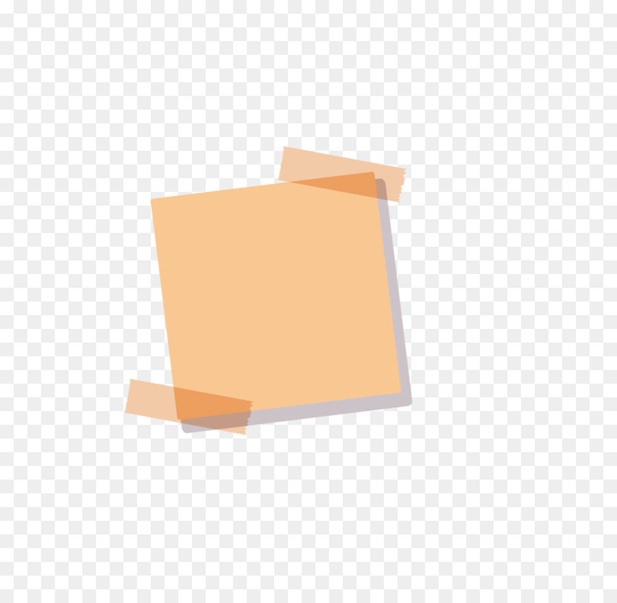 Paper Post-it note Sticker - Yellow sticky notes png download - 1279*1240 - Free Transparent Paper png Download.