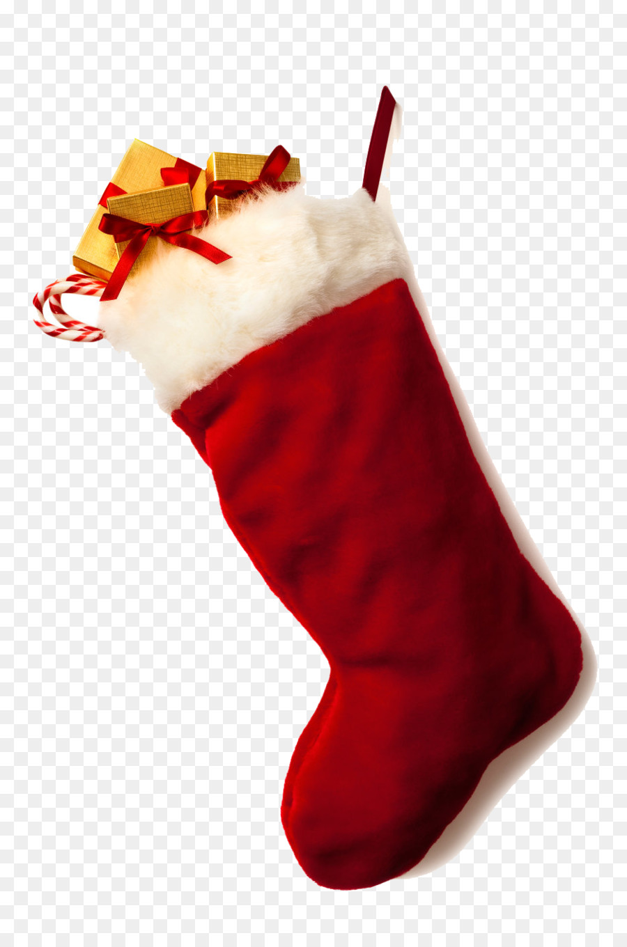 Christmas stocking Santa Claus Candy cane - Christmas Stocking PNG Clipart png download - 936*1404 - Free Transparent Christmas Stocking png Download.