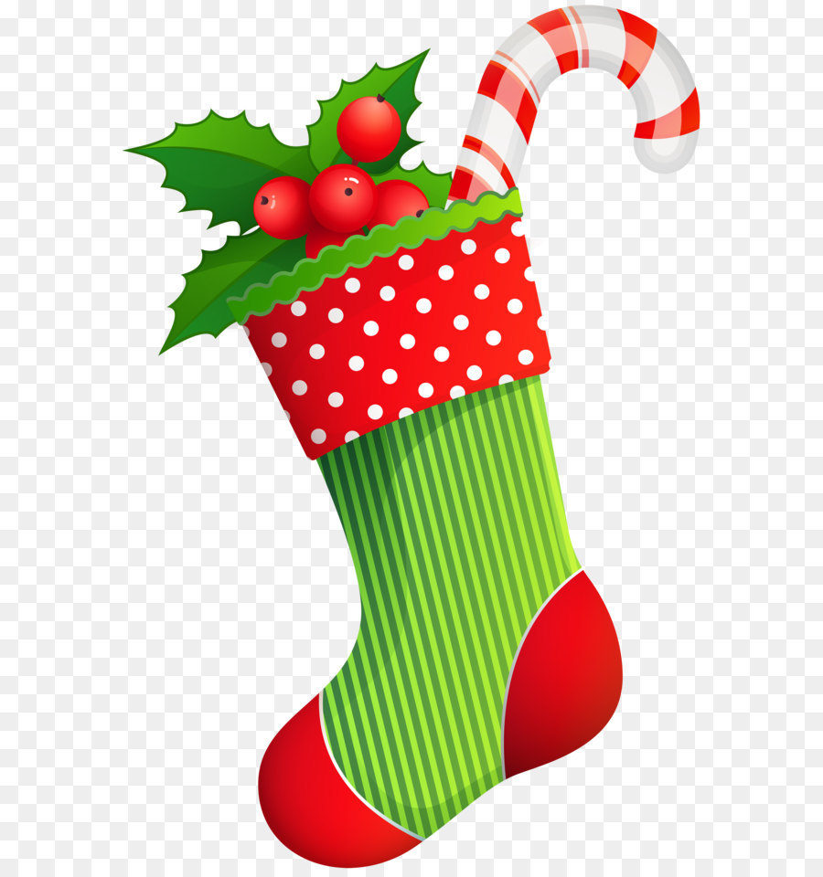 Christmas stocking Santa Claus Clip art - Christmas Holiday Stocking Transparent PNG Clip Art png download - 5444*8000 - Free Transparent Christmas Stockings png Download.