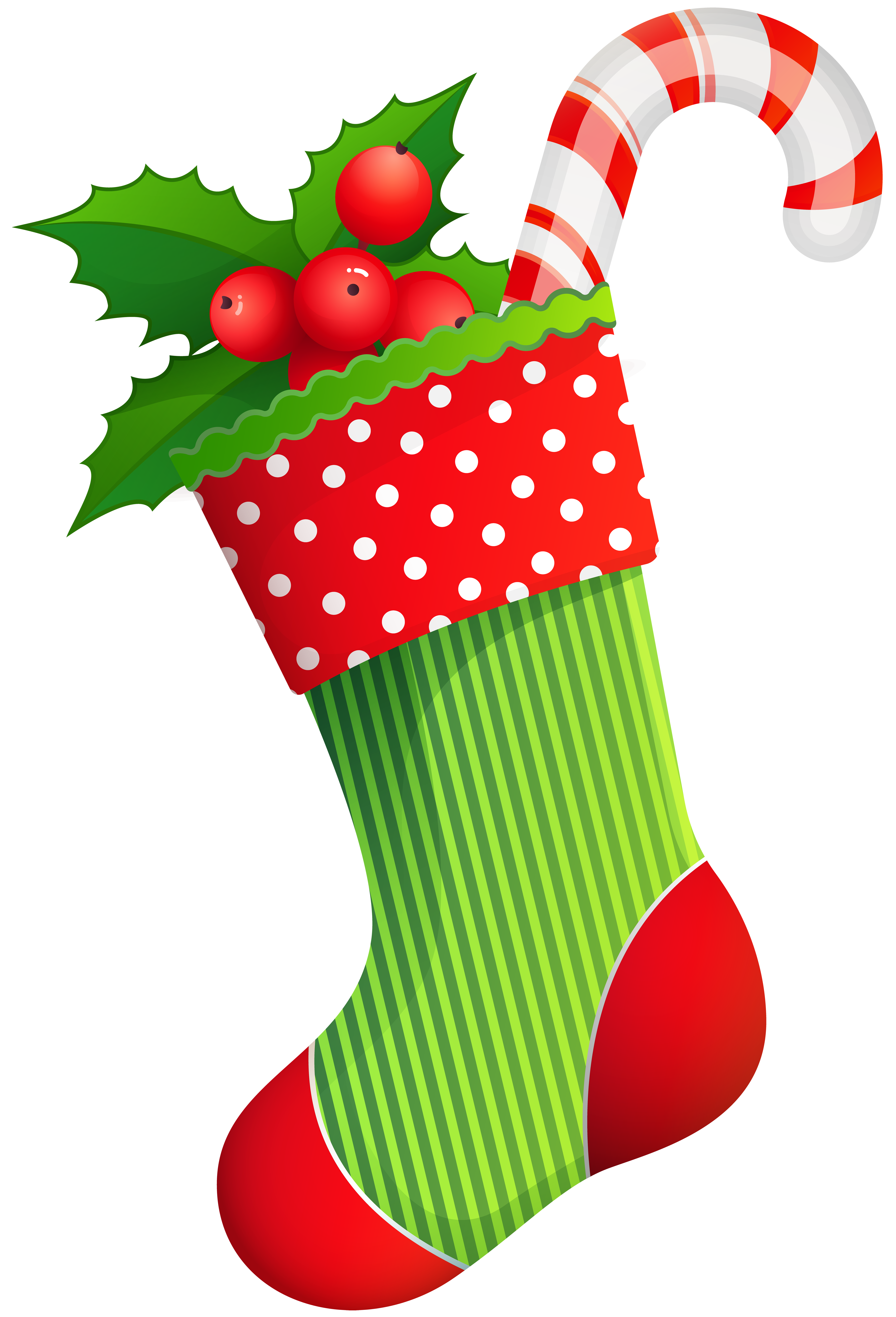 Christmas stocking Santa Claus Clip art - Christmas Holiday Stocking